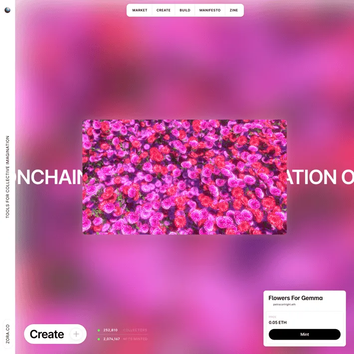 Zora website